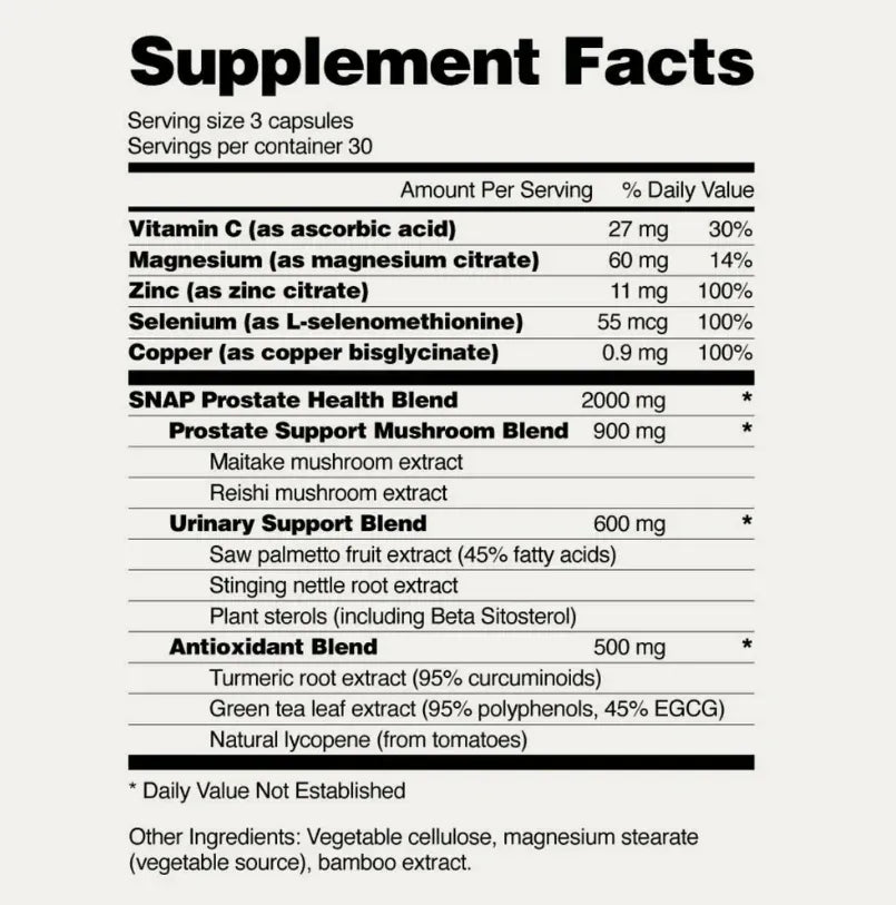 Nitric Boost + Prostate Blend