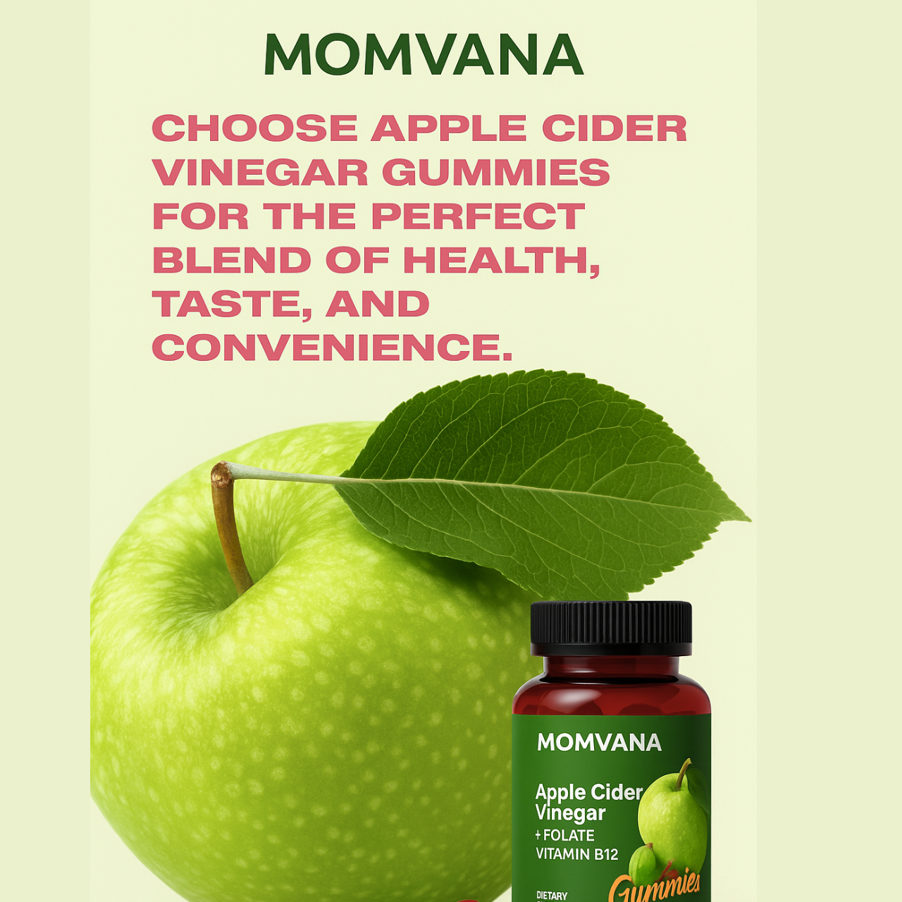MOMVANA Apple Cider Vinegar Gummies