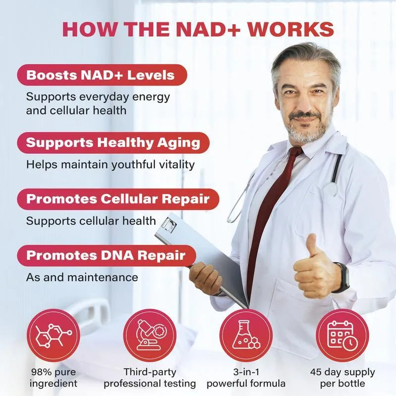 NAD+ Boost: Unlock Energy & Vitality