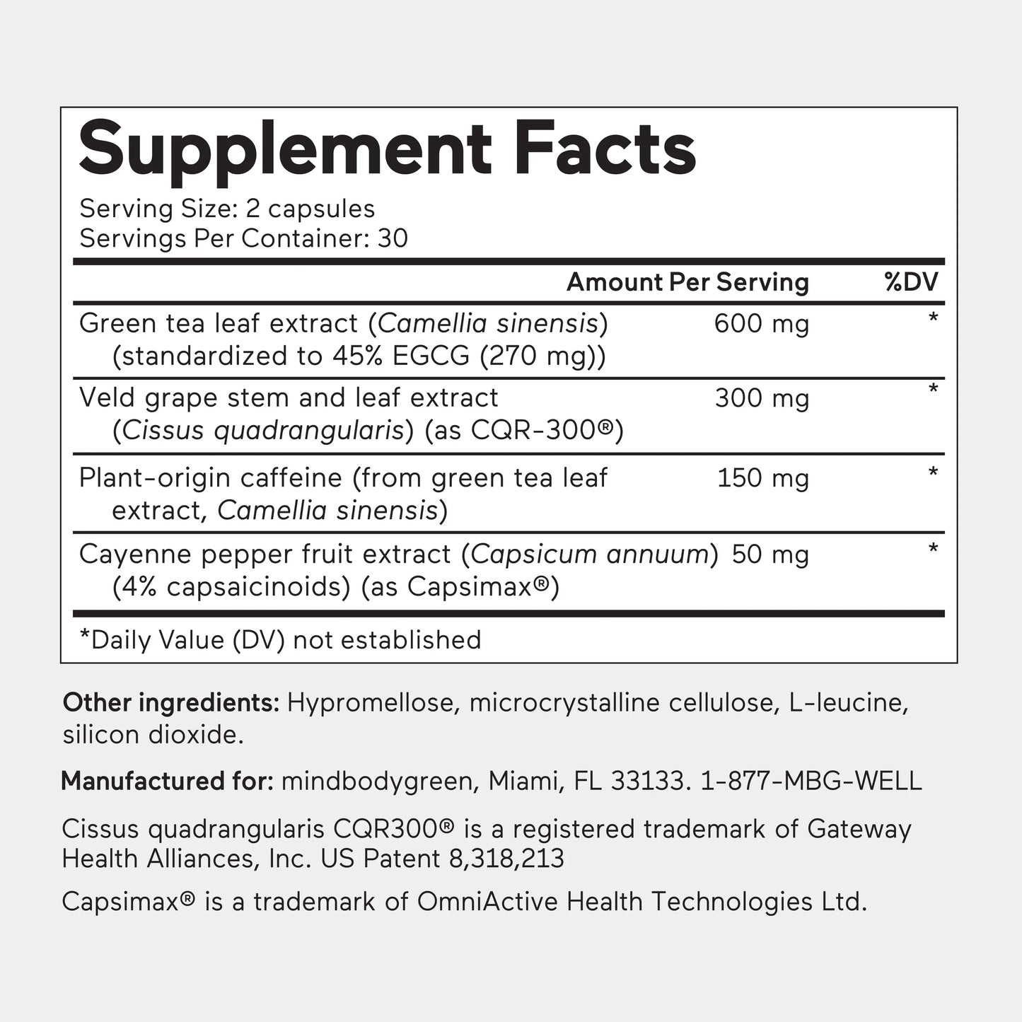 MOTO Metabolism support