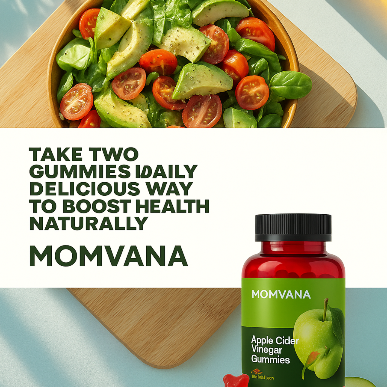 MOMVANA Apple Cider Vinegar Gummies
