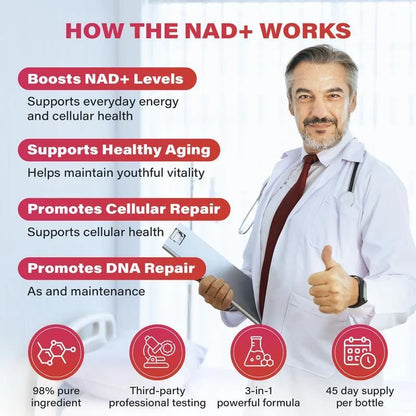 NAD+ Boost: Unlock Energy & Vitality
